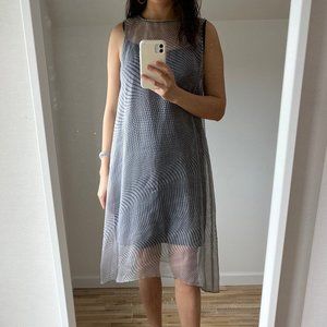 DOROTHEE SCHUMACHER 100% silk 2 pieces dress